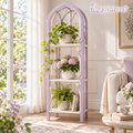 Lirquvazeno Lilac Arch Three-Tier Plant Stand — view 1