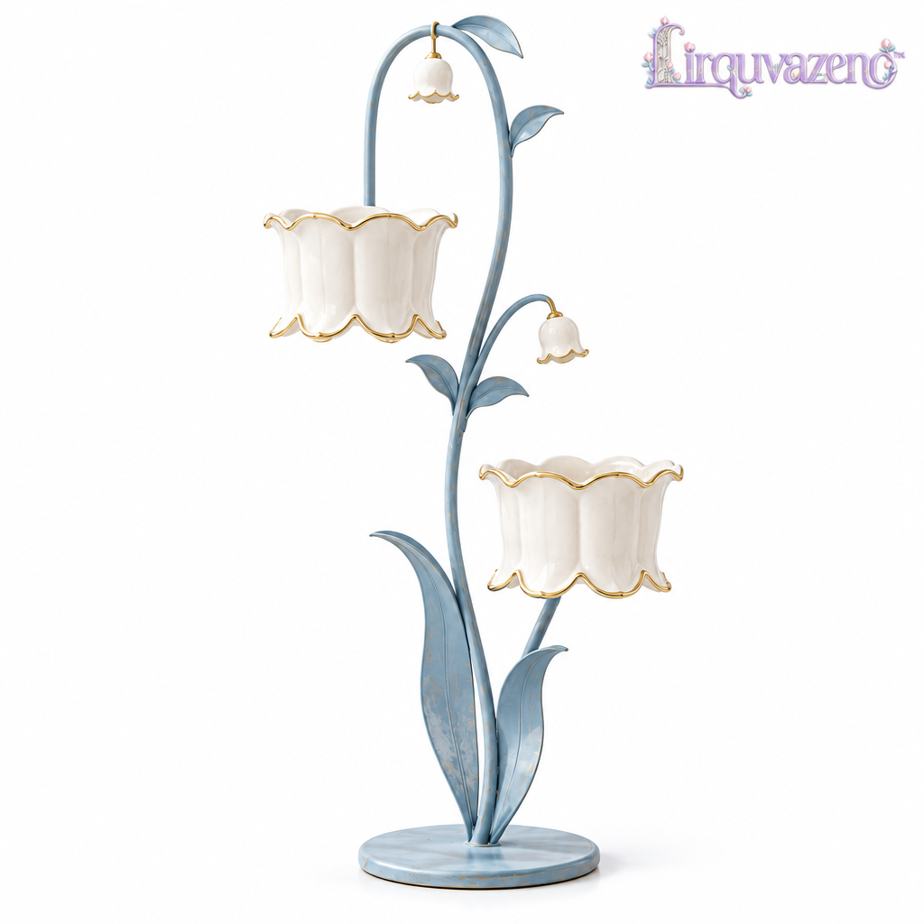 Lirquvazeno Bluebell Double Plant Stand — view 4